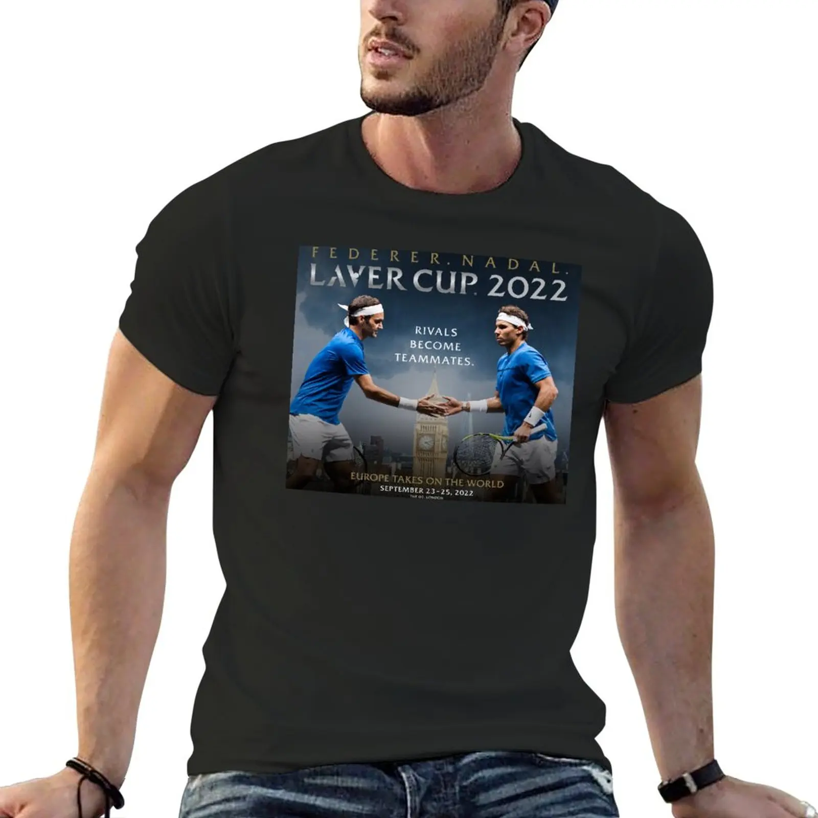 

Laver Cup T-Shirt kawaii clothes Short t-shirt t shirt man oversized t shirts mens workout shirts