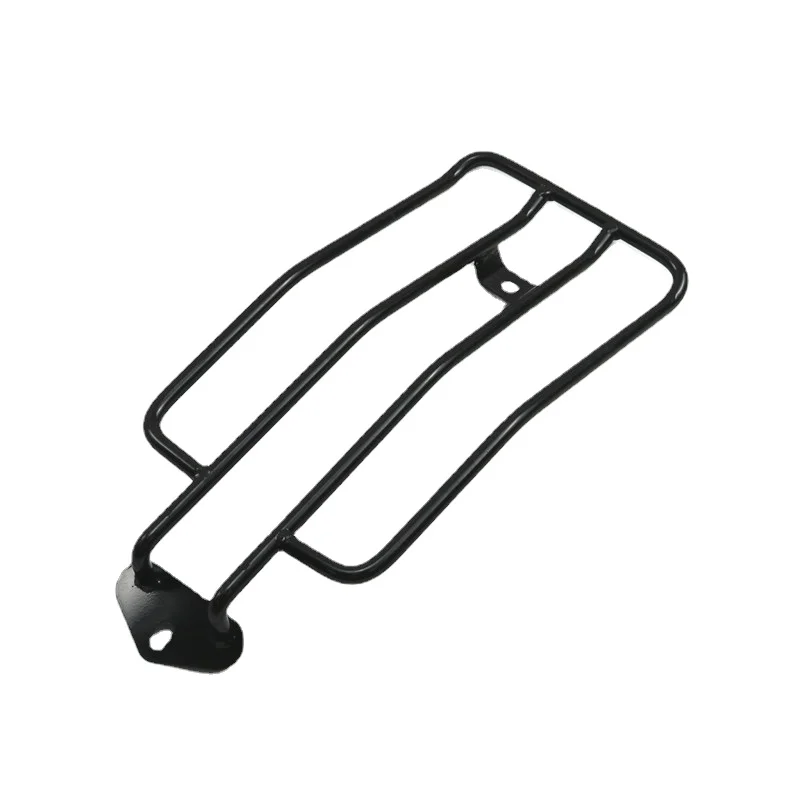 Nero Solo Portapacchi Fender Rack Per Sportster Triumph America 85 85-03-11