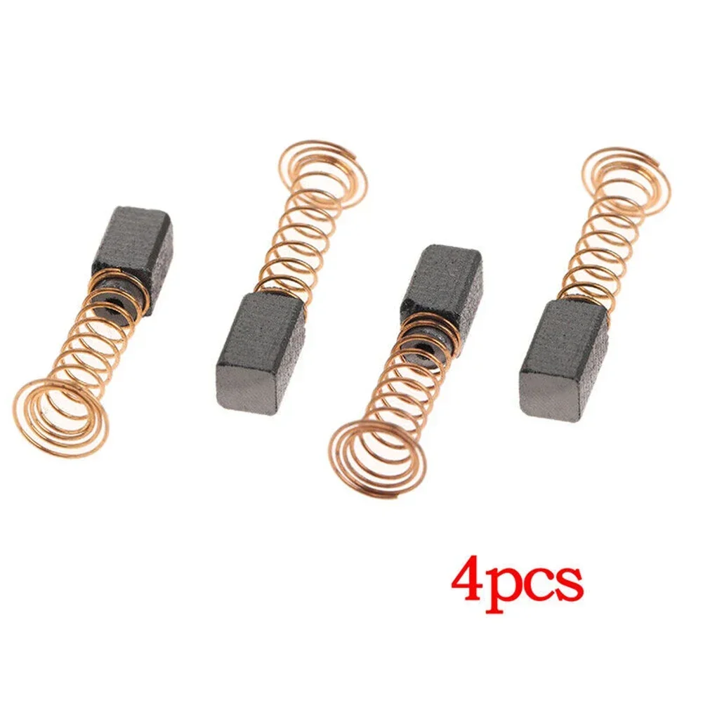 4 ชิ้นชุดแปรงคาร์บอนสําหรับ 300/395/595/3000/6000 ประเภท 3/4/5 แปรงคาร์บอน 4.8 มิลลิเมตร X 5.5 มิลลิเมตร X 7.3 มิลลิเมตรเครื่องมืออะไหล่ 1