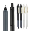 Homu Gel Pen Retractable Black ink Ballpoint for writing 0.5mm refills Office school supplies Stationery 6
