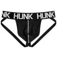 Sous-vêtements de sport pour homme HUNK : Jockstrap de performance, Jock Thong, String dos nu, respirant et anti-humidité, taille basse, pour l'entraînement 3