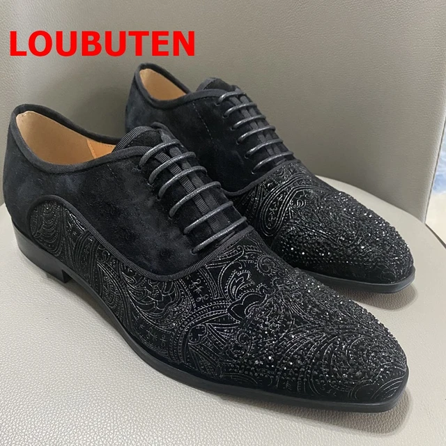 Christian Louboutin Bottom Mens Dress | Wedding Shoes Red Bottom - Dress Shoes - Aliexpress