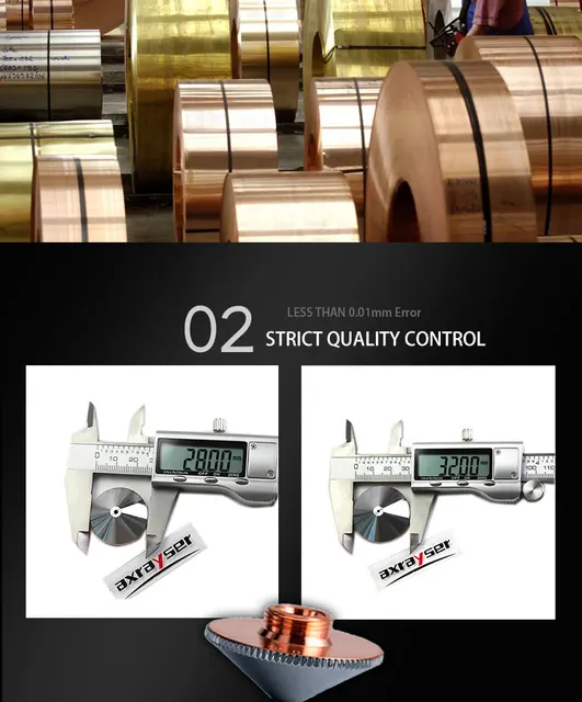 Raytools BM111 Testa Di Taglio Laser A Fibra Auto Focusing 0-3.3kW - YUPEC Laser - Foto 7