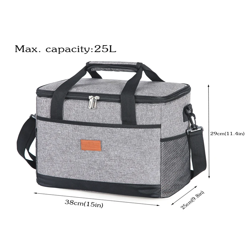 Lifewit Large Cooler Bag Insulated Lunch Bag Lightweight Portable Cool Bag  Double Layer for Picnic, Beach, Work, Trip - AliExpress