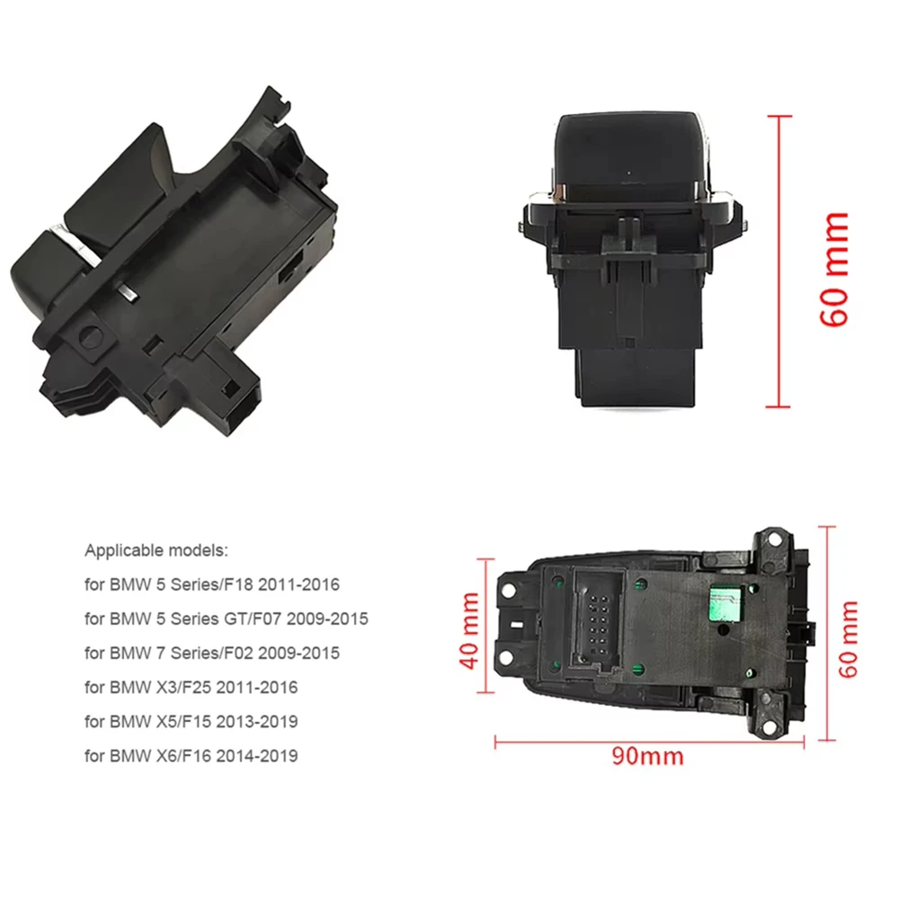 ​61319385029 Parking Hand Brake Park Control Switch Button for BMW 5 6 7 Series X3 X5 X6 F02 F15 F16 F18 F25 F07 Car Accessories