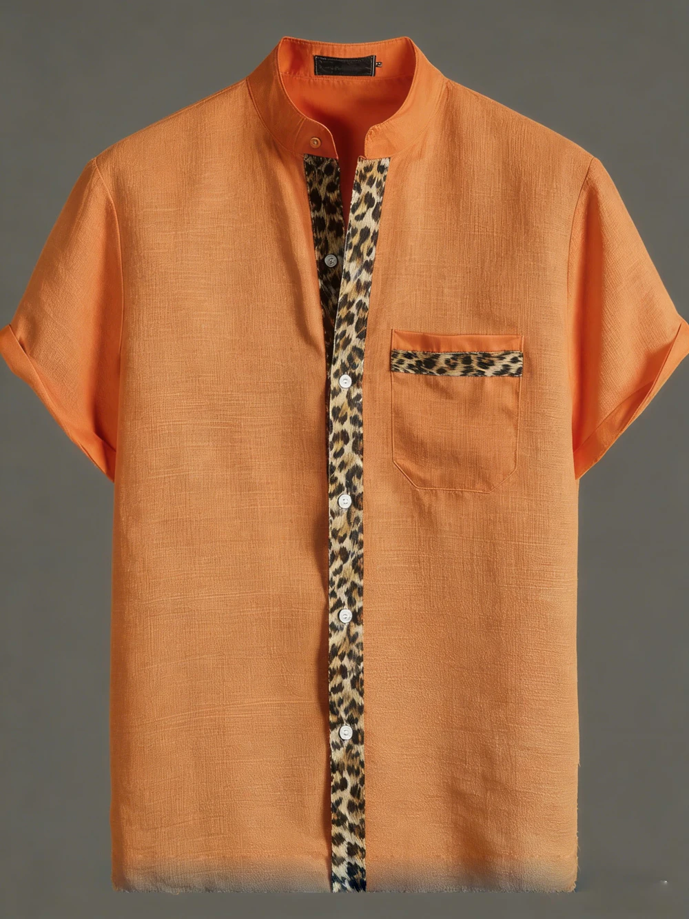 الرجال الرجعية العرقية الطبيعية متعدد الألوان ثلاثية الأبعاد الكتان المطبوع قميص غير رسمي هاواي النشاط في الهواء الطلق ملابس قصيرة الأكمام رجالي بالنسبة لك