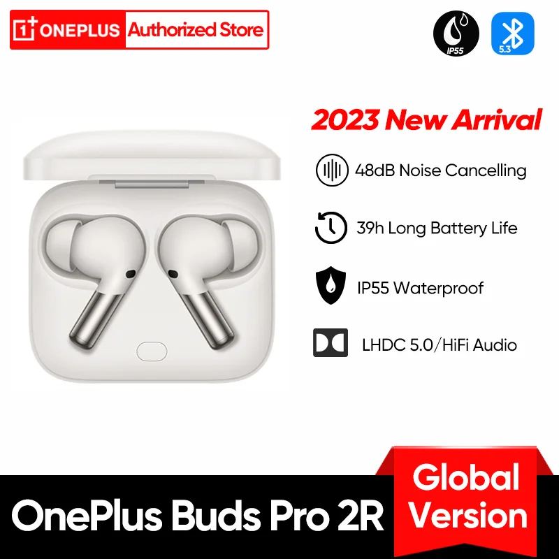 New OnePlus Buds Pro 2 2R Series Earphones TWS Bluetooth 5.3 48dB ANC  Active Noise Cancellation Headphone LHDC/AAC/SBC/LC3 - AliExpress