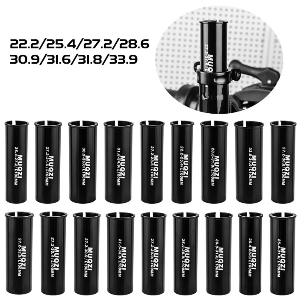 

Aluminum Alloy Bicycle Seatpost Sleeve Seat Post Tube Conversion Adapter 22.2/25.4/27.2/28.6/30.0/30.4/30.9/31.6/31.8/33.9mm