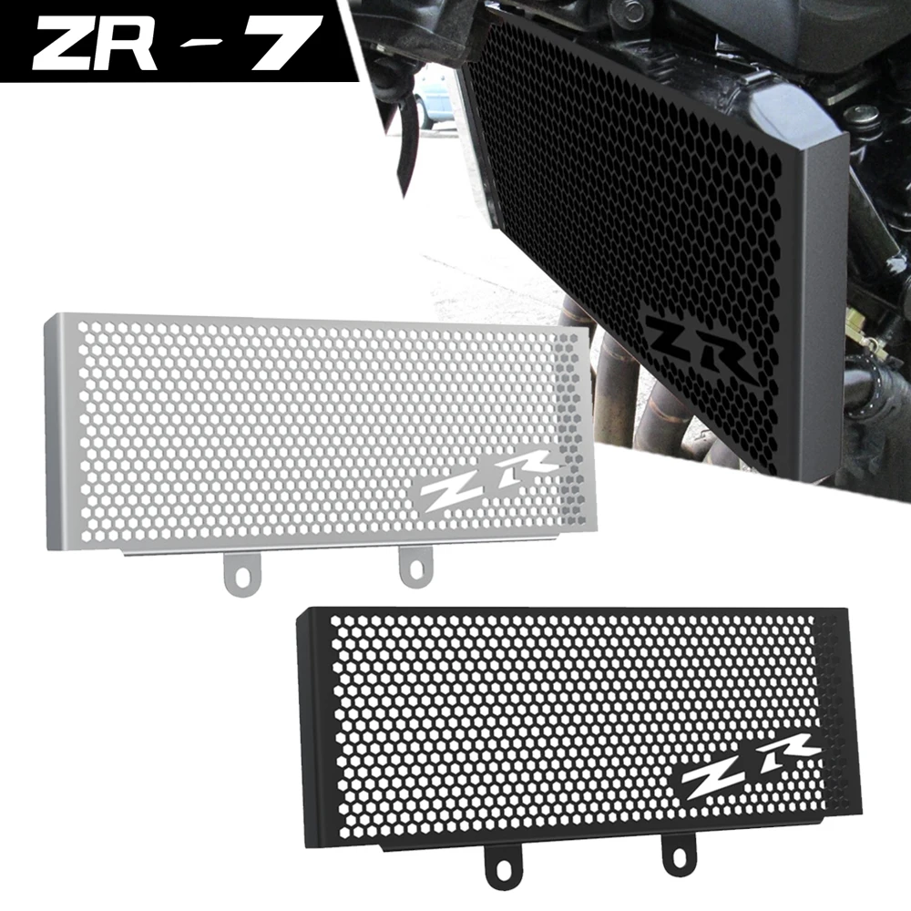 

For KAWASAKI ZR7 ZR7S ZR-7 ZR 7S ZR 7 1999 2000 2001 2002 2003 2004 Motorcycle Radiator Grille Cover Oil Cooler Guard Protetor