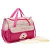 Fashionable Mommy Bag Fashion Mommy Bag Large Capacity One Shoulder Mommy Bag Multi functional Diagonal Diaper Bag Baby products 6