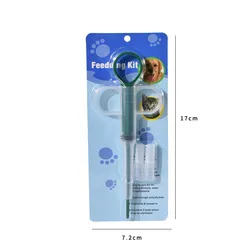 Pet Medication Dispenser Stick for Easy Pill Administration - Essential Care Supplies for Cats and Dogs (Green 1PC)