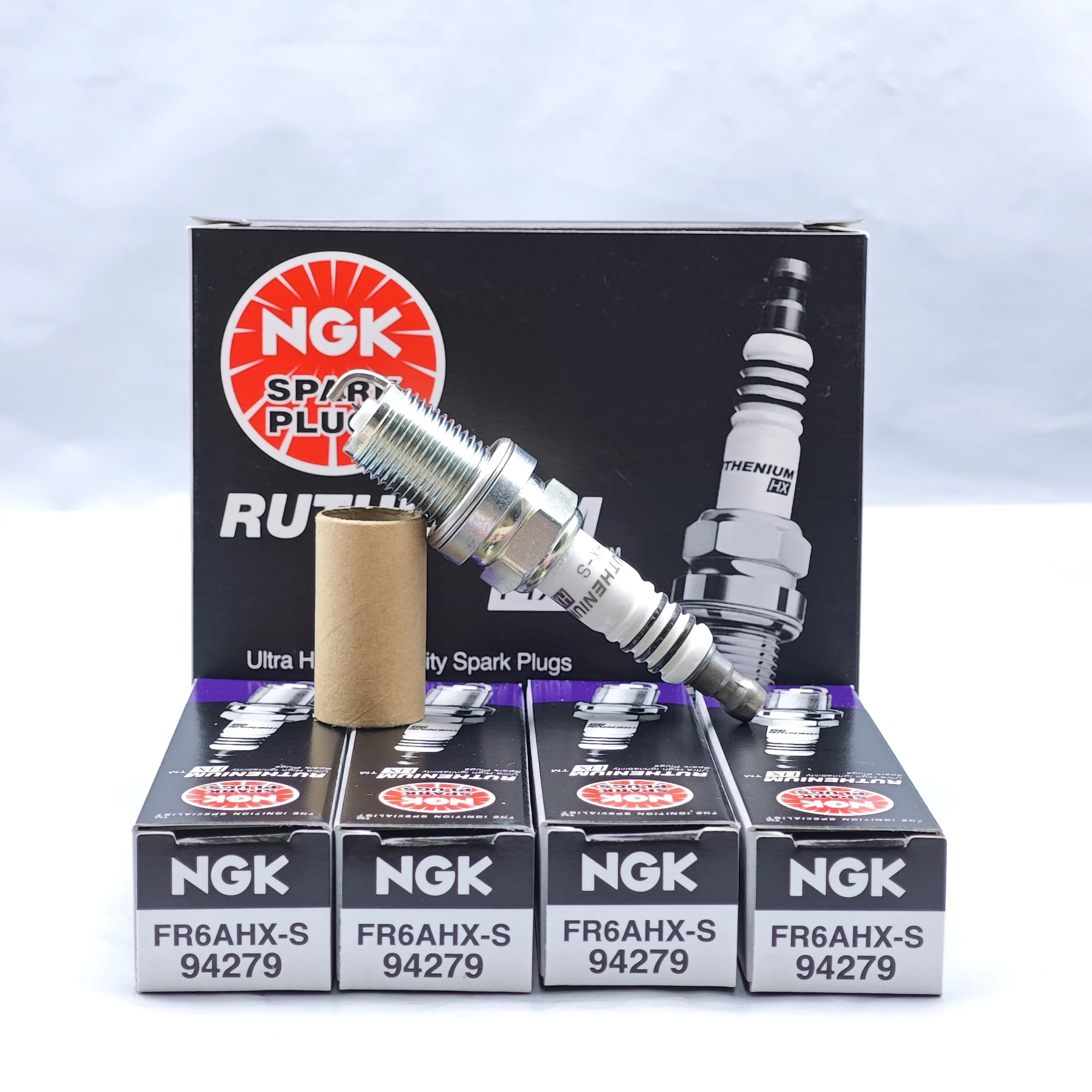 4pcs Original NGK Ruthenium Spark Plug FR6AHX-S 94279