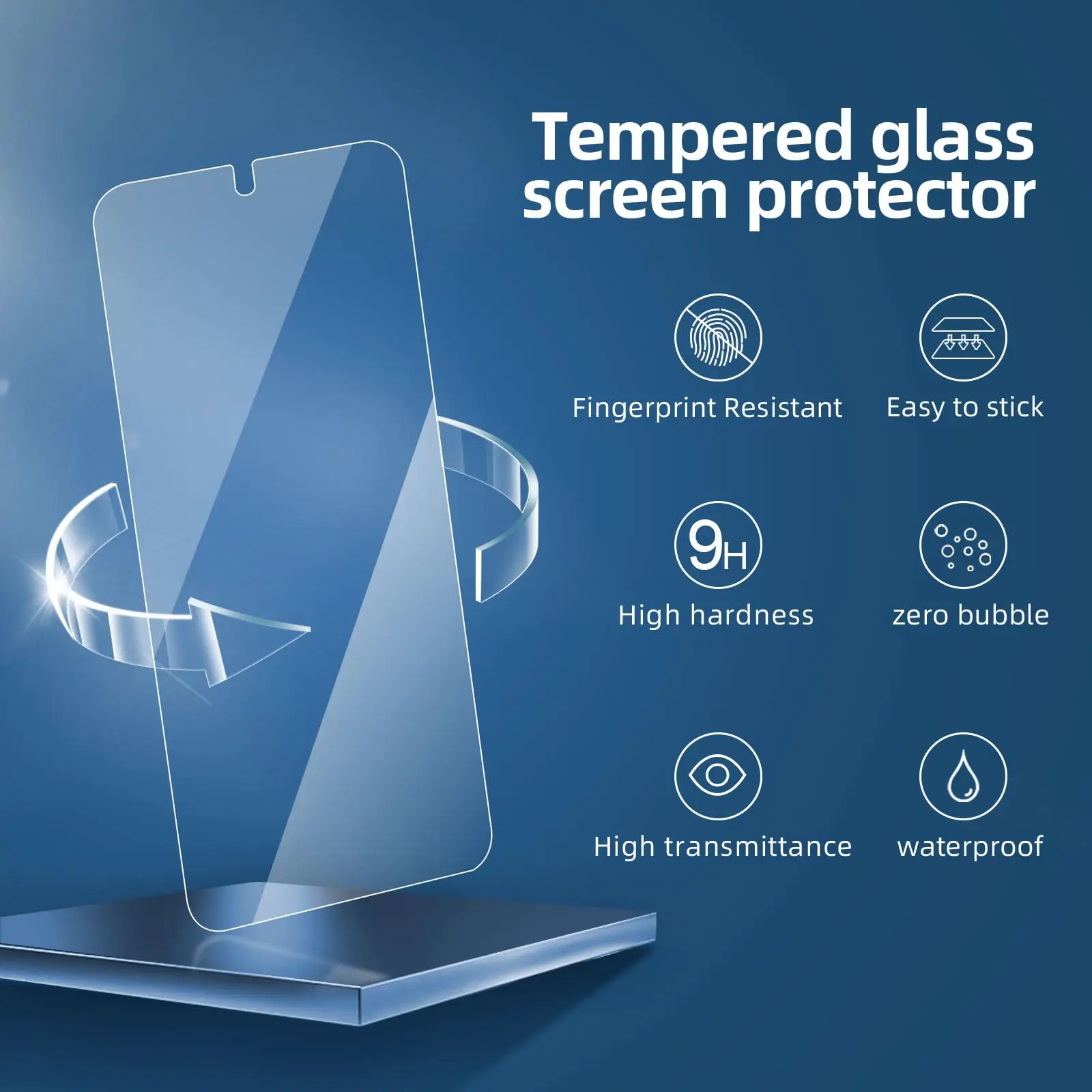 Enhanced Screen Protector - Premium 6.7 inch Tempered Glass, HD Clarity, 9H Hardness, Scratch-Resistant, Case-Friendly Design