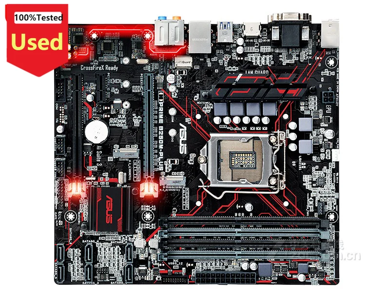 Asus PRIME B250M-PLUS Desktop Intel B250 B250M DDR4 Placa-mãe LGA