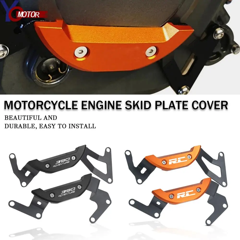 

For DUKE250 DUKE 390 RC 250 RC390 2017 2018 2019 2020 Motorcycle Accessories Engine Guard Bashplate Cover Crap Flap Skid Plate