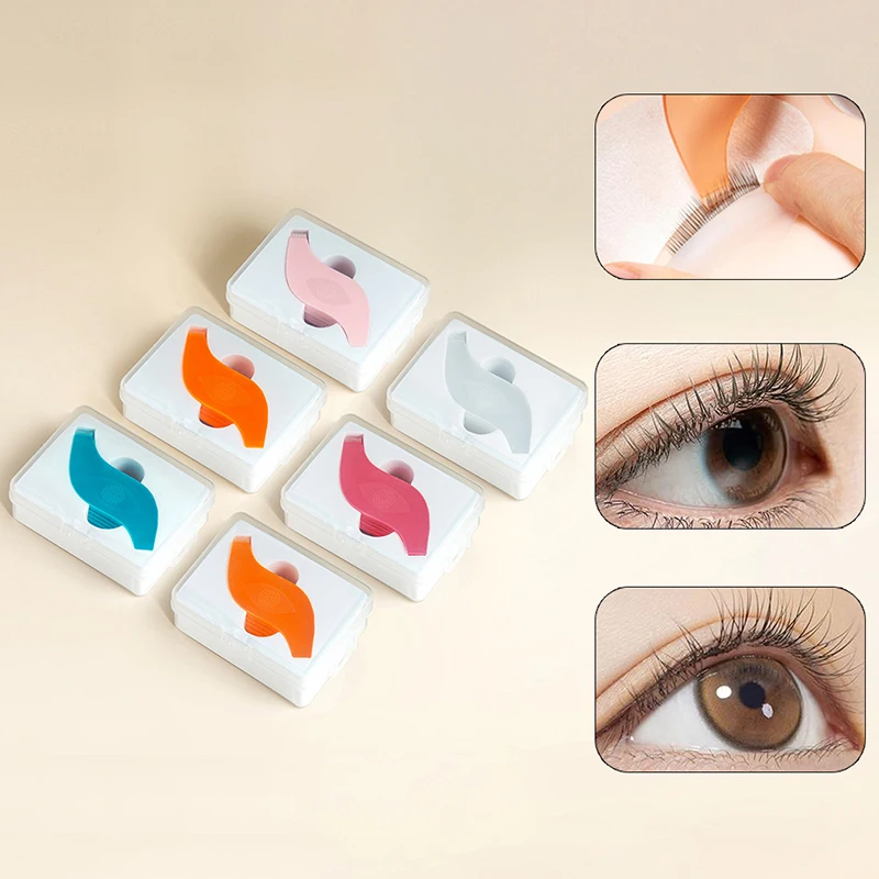 【10개 메이크업 속눈썹 브러쉬 재사용 가능한 플라스틱 클린 콤 S자형 속눈썹..