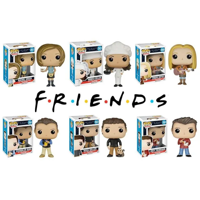 Funko Pop TV Friends Rachel Green Monica Geller Phoebe Buffay Ross Geller  Chandler Muriel Bing Joseph Action Figure Toys Dolls - AliExpress