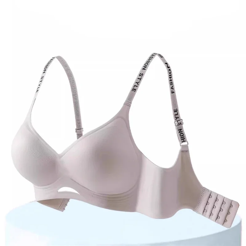 High-quality Traceless Beautiful Back Women's Underwear Without Steel Rings Comfortable Hollowing Gathering Sports Bra Women