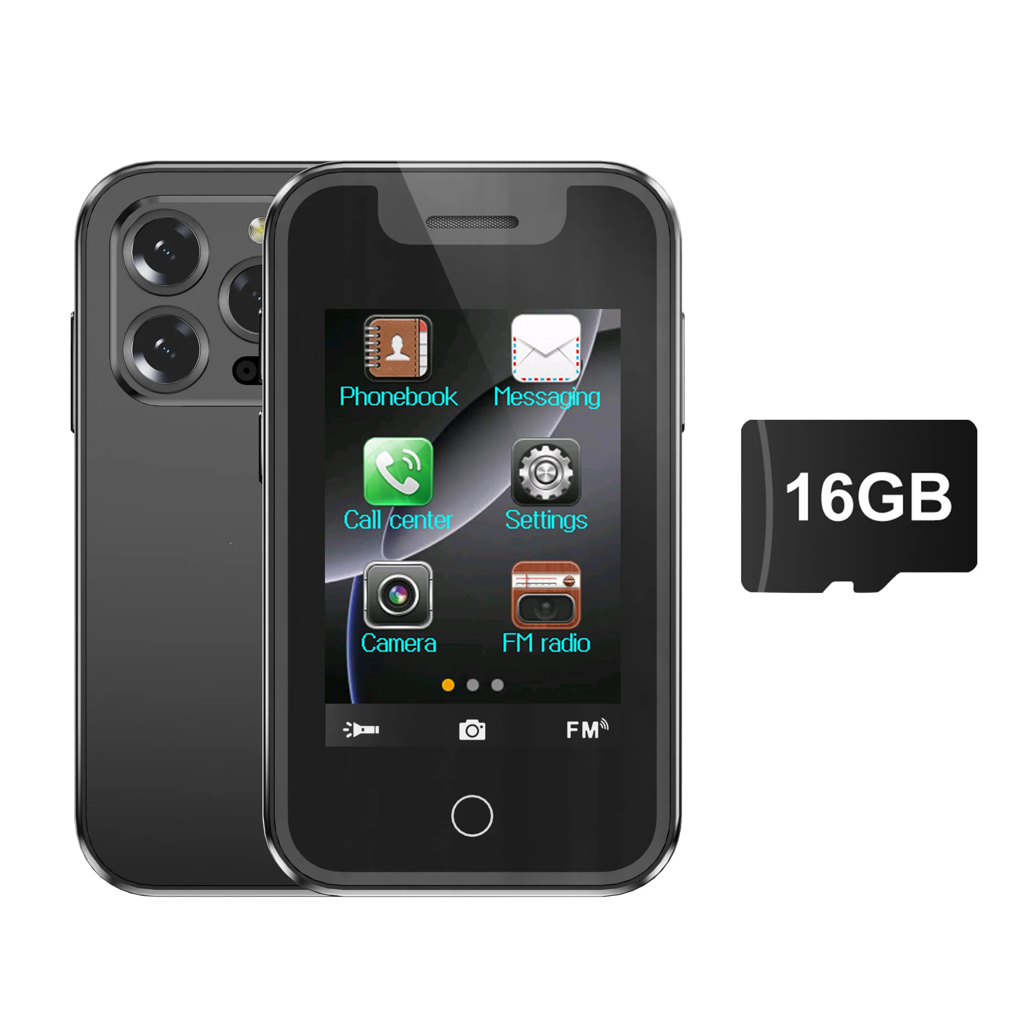 Black N16GB TF Card