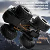 1:16 4WD All Terrain Off Road Waterproof Remote Control Truck 2.4G Water Land 2To1 Amphibious Climb High Speed RC Car Kids Gift 2