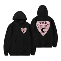 Sam and Colby XPLR Men's and Women's Hooded Sweatshirt Long sleeved Hooded Sweatshirt Warm Street Clothing Winter Top 1