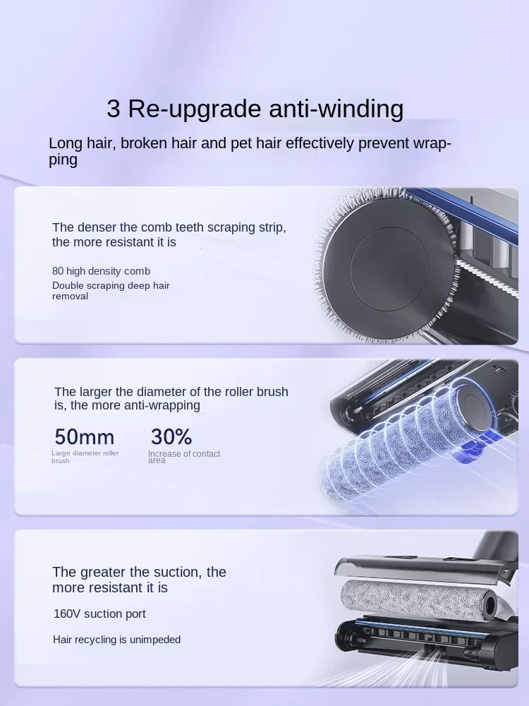 Haier A500 all-purpose anti-entangling cleaning machine suction mop cleaning machine Household appliances cleaner 3