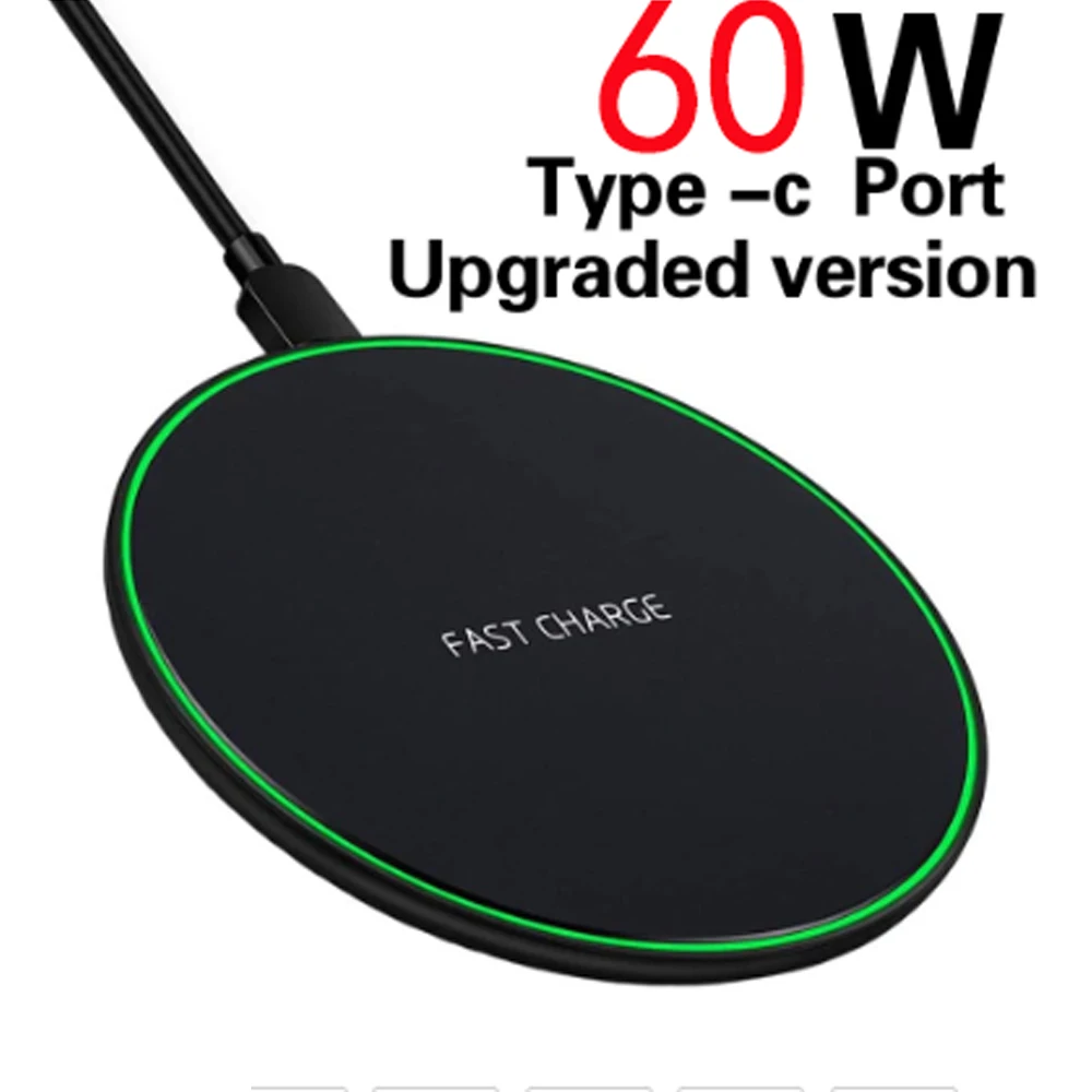 

Qi Wireless Charging for Google Pixel 2 XL 3a 4a 5a 6a 5G Wireless Charger Pad+USB Type C Adapter Receiver