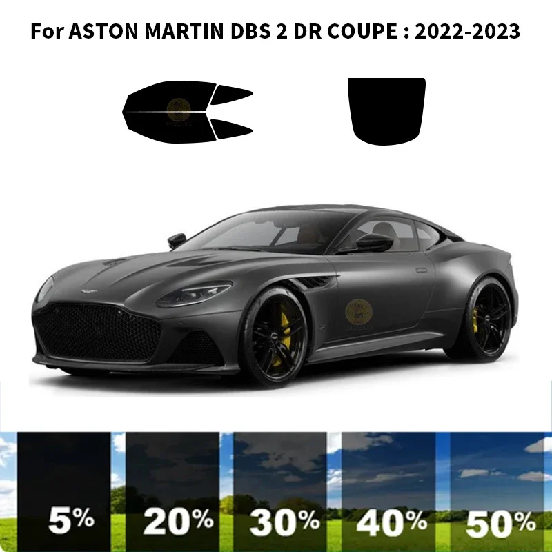 

Precut nanoceramics car UV Window Tint Kit Automotive Window Film For ASTON MARTIN DBS 2 DR COUPE 2022-2023