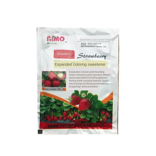 5 db Speciális Eper Műtrágya Kiegészítő Növényi Táplálkozás Hidroponika Kibővített Gyümölcsök Gyors Gyökérzet Az Otthoni Kert Számára