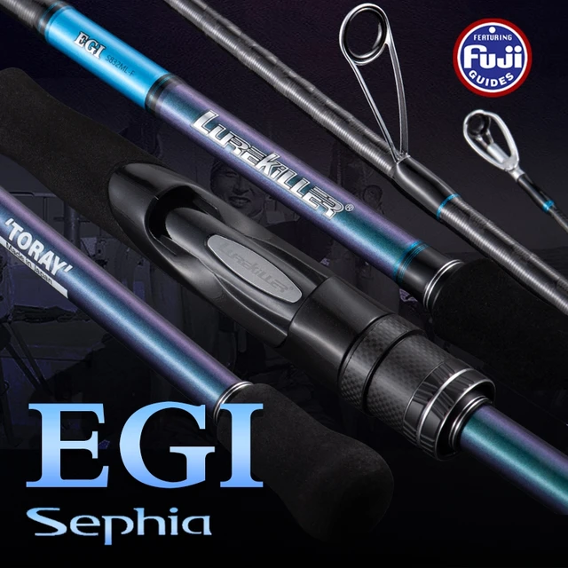 WinsCraft Fuji High Carbon Egi Fishing Rod, Spinning Rod, Fast Action Squid  Jig, Egi #1.8-3.5 m, 2.28m, 2.34m, 2.5m, 2.59m - AliExpress
