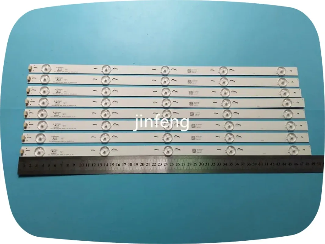 

LED strip YHF-4C-LB4805-YHEX2 T0T-48D2700-8X5-3030C-V3 for TCL 48'' TV L48E5000-3D 48FS3750TAAA L48A558V B48A558U B48U828U