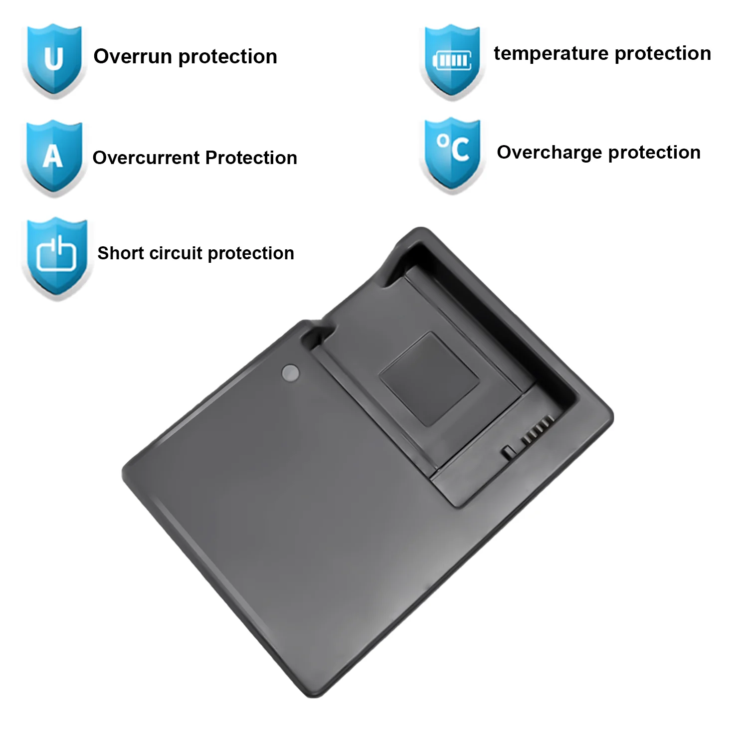 KUTOU MH-24 Quick Battery Charger for EN-EL14 Compatible with Nikon P7000 P7100 P7200 P7700 P7800 D5100 D5200 D5300 Camera