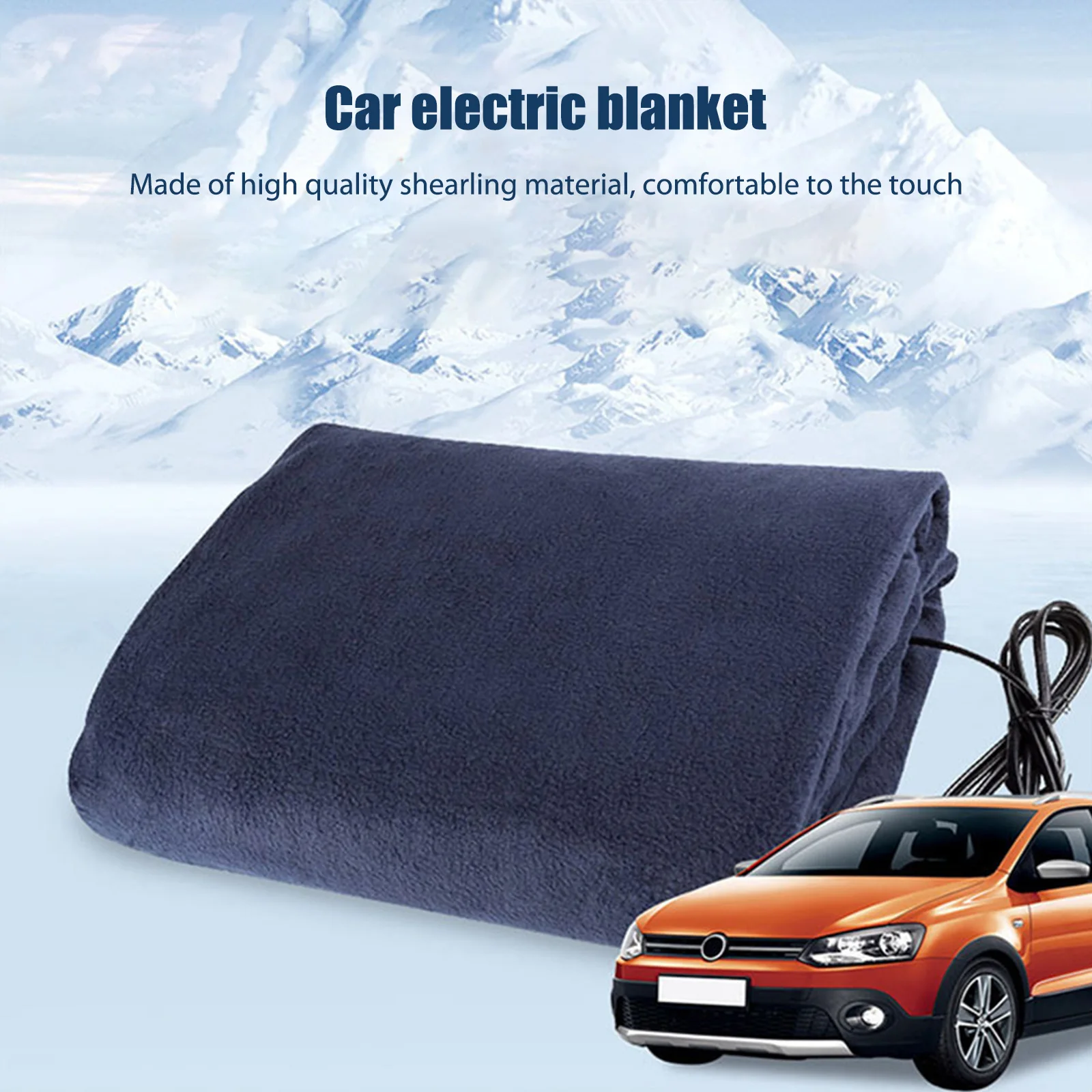 12V Electric Car Blanket Travel Throw Cold Weather Fleece Cozy Heated  Blanket Warming Fast Heating for Car 145x100cm - AliExpress