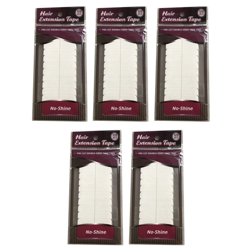 

600 шт./партия, двухсторонняя клейкая лента для волос