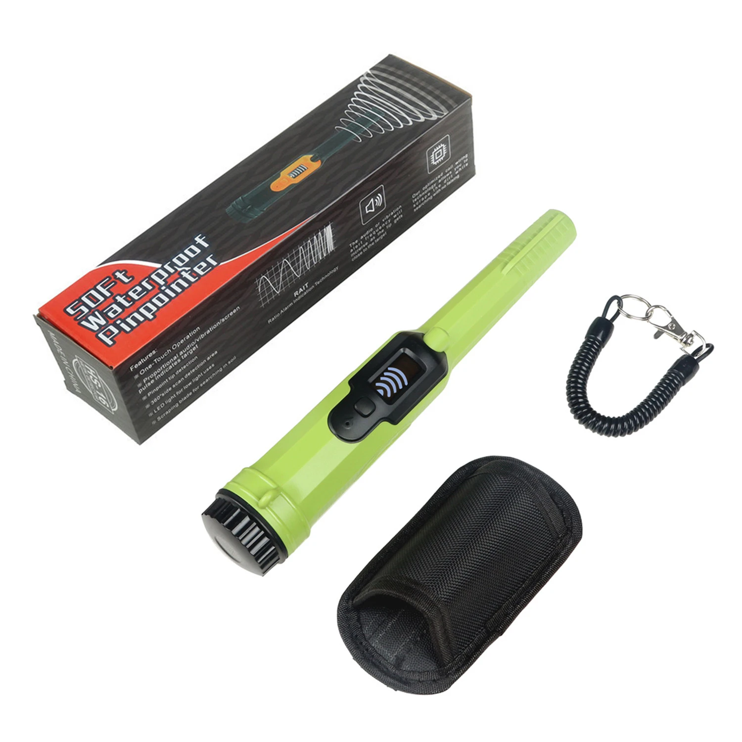 Professional Portable Metal Detector HS 16 Underwater Searching Gold