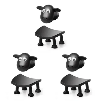 Creative แกะผู้ถือเนื้อเยื่อขาตั้งรูปสัตว์เป็นมิตรกับสิ่งแวดล้อม Tissue Dispenser น่ารักห้องน้ํา Organizer Decor ของขวัญ 8