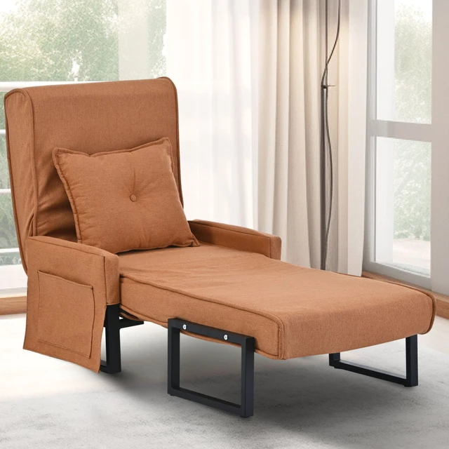 Dropship Sofa Bed Chair 2-in-1 Convertible Chair Bed, Lounger