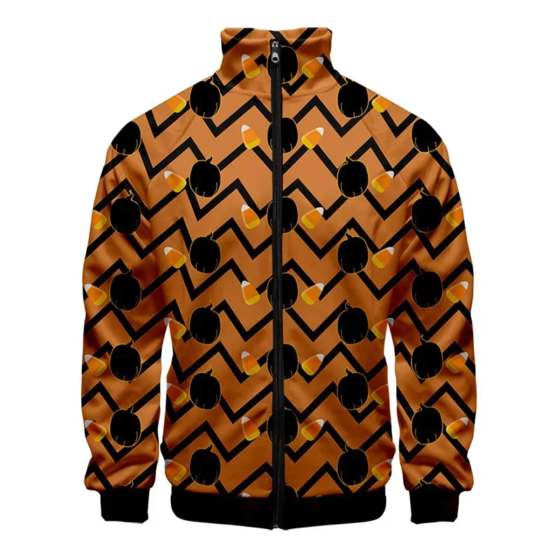 thumbnail image 1 of Chaqueta con cremallera y estampado 3D de murciélago araña de Halloween para hombres y mujeres, chaqueta holgada de manga larga con estampado de cosplay, abrigo de calle, 1 of 5