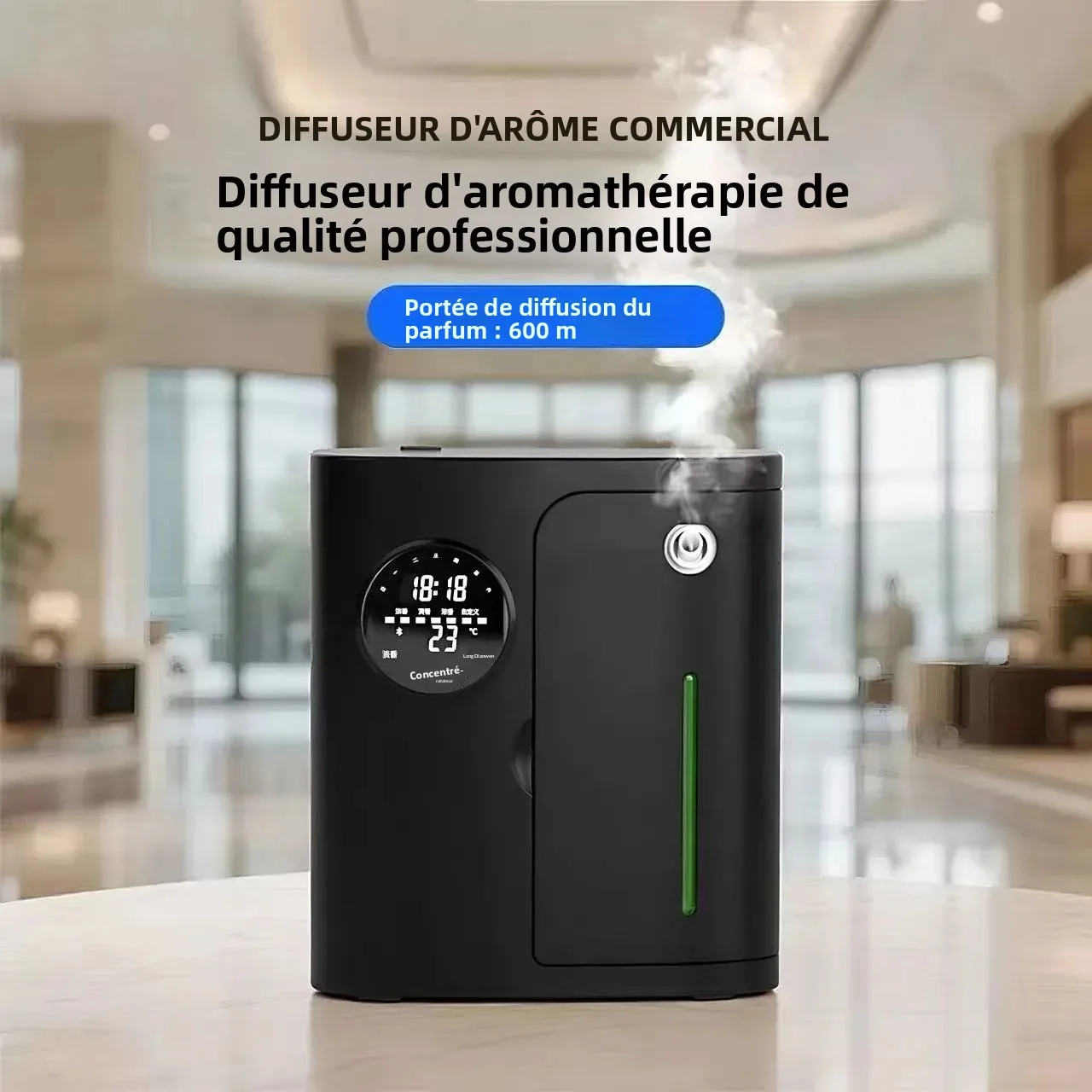 Diffuseur d'arômes commercial pour halls d'hôtels et clubs de loisirs - Vaporisateur de parfum automatique intelligent pour intérieur_voghion.com