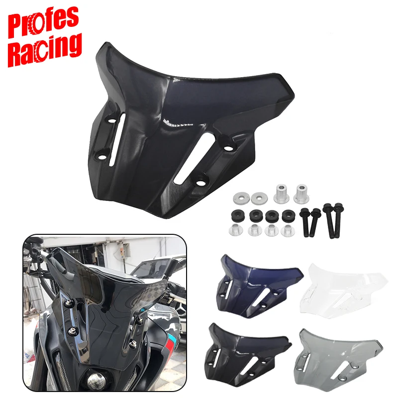 

Motorcycle New Windshield Windscreen Wind Shield Deflectors Accessories Fit For YAMAHA MT-09/SP/FZ-09 MT09 MT 09 2021 2022