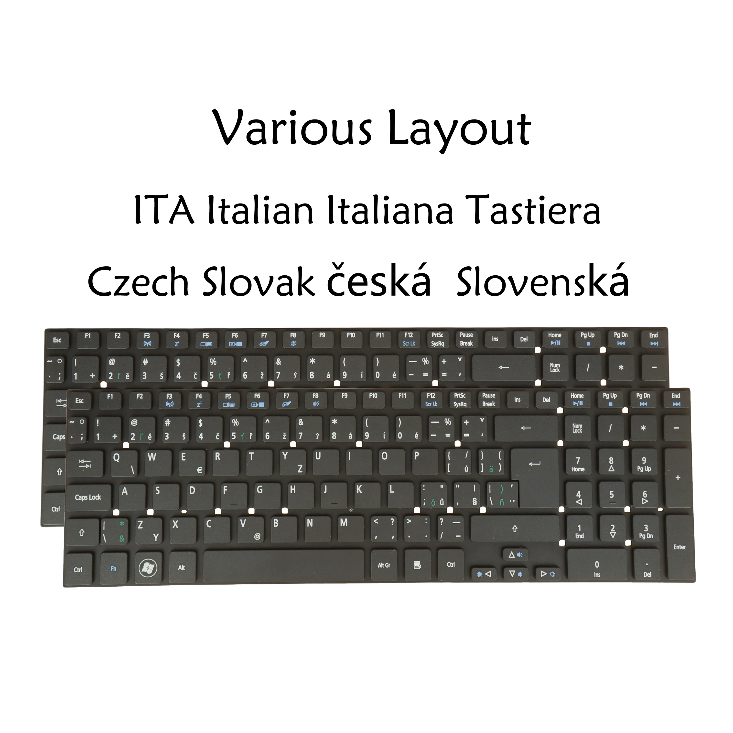 Чешская Словацкая итальянская клавиатура для Acer Travelmate P255-MP P256-M P256-MG P273-M P273-MG P276-M PB71305