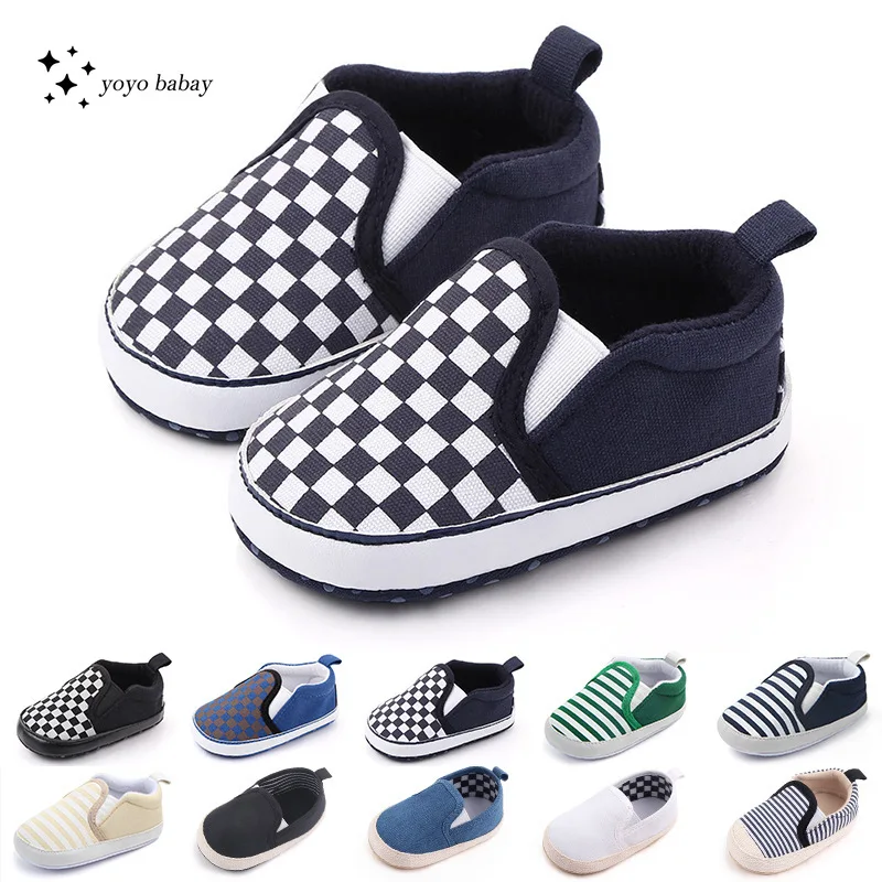 Cartoon Characters Canvas Soft Sole Baby Shoes Moccasins Newborn Girls Boys First Walkers Non-slip Toddlers Sneakers Crib shoes