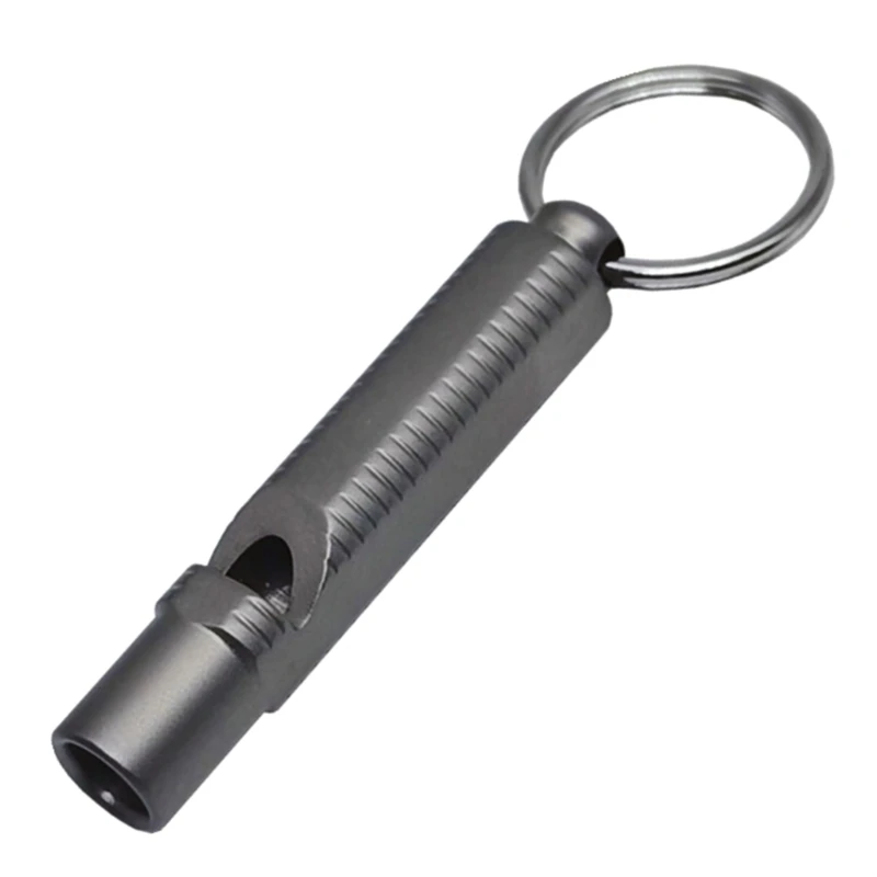 

652F Lightweight Whistles With Keyring Portable Waterproof Whistles Outdoor Emergency Whistles Pocket Tool