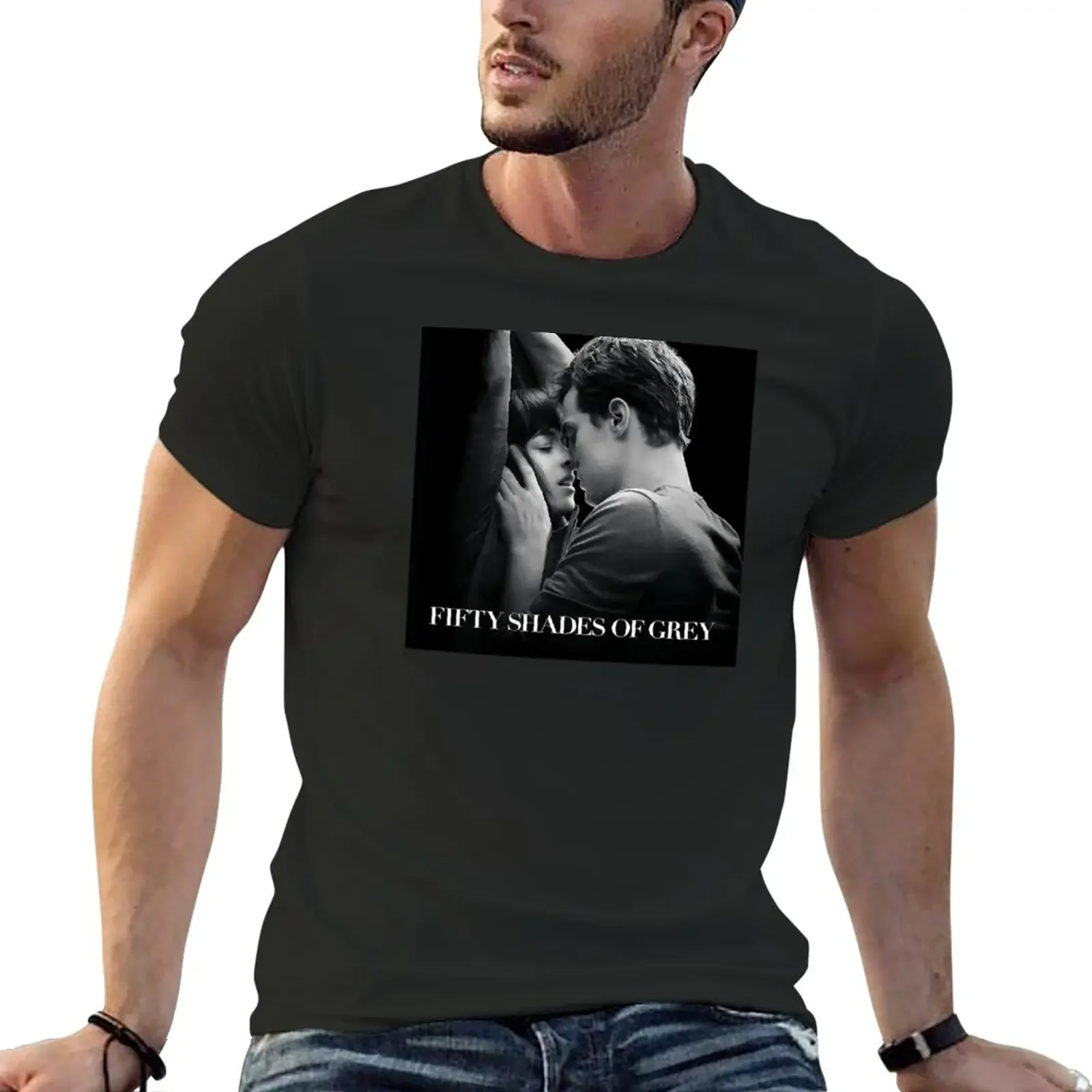 Fifty Shades Of Grey T-Shirt Shirt Graphic Tees Customizeds Abbigliamento Uomo