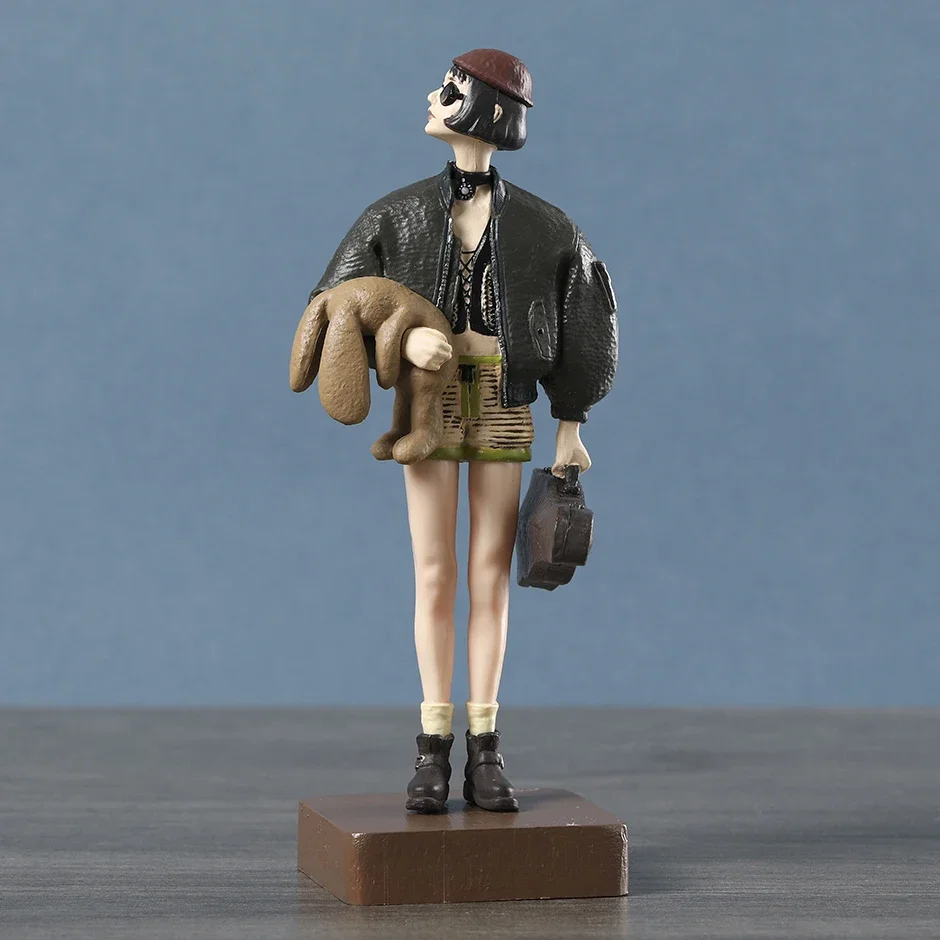 2pcs The Professional Leon Mathilda PVC Figure Toy Statue Doll
