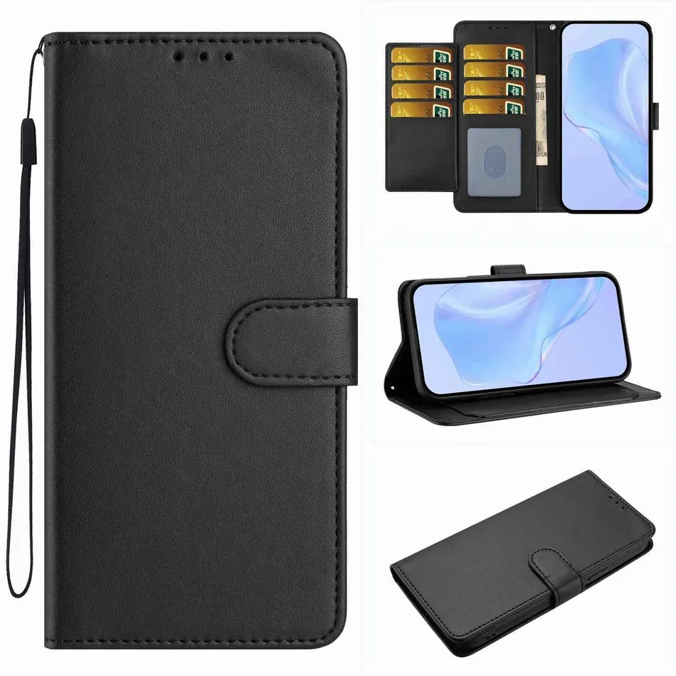 Multi-Card Slot Wallet Protective Phone Case