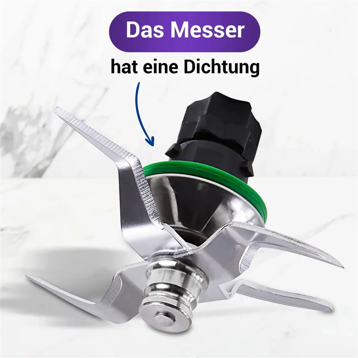 Mixing Knife Replacement Thermomix Knife TM5 TM6 Replacement Blade Thermomix Vorwerk TM5 Food Processor