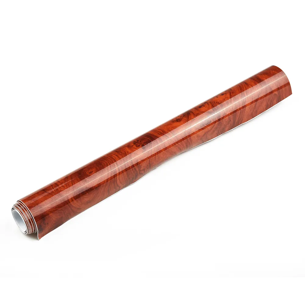 

1pc Car Sticker Waterproof Car parts Decoration Grain High glossy Internal DIY Decal Film Roll Self adhesive 30*100cm