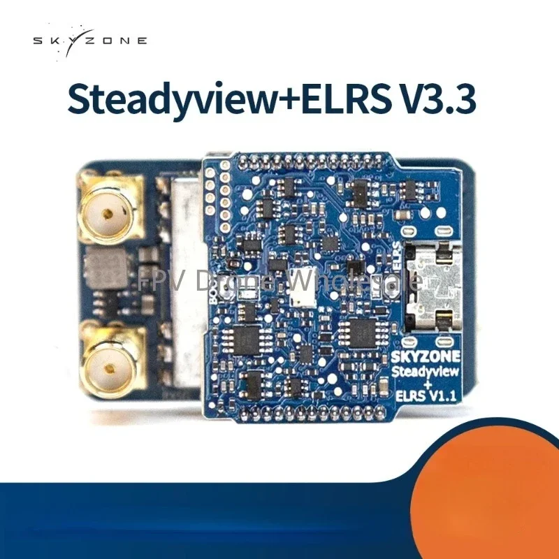 Récepteur FPV SteadyView ELRS 5.8G V3.3 - DVR, Sac à Dos ELRS
