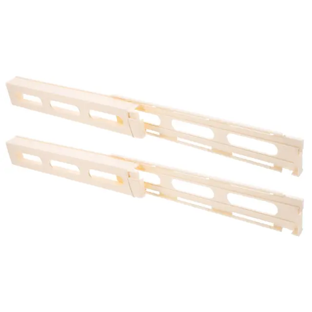 2 Pcs Domino Train Clips Building Accessories Plastic Extension Toddler Plaything Storage Holder Card Device Mechanism Bridge 5